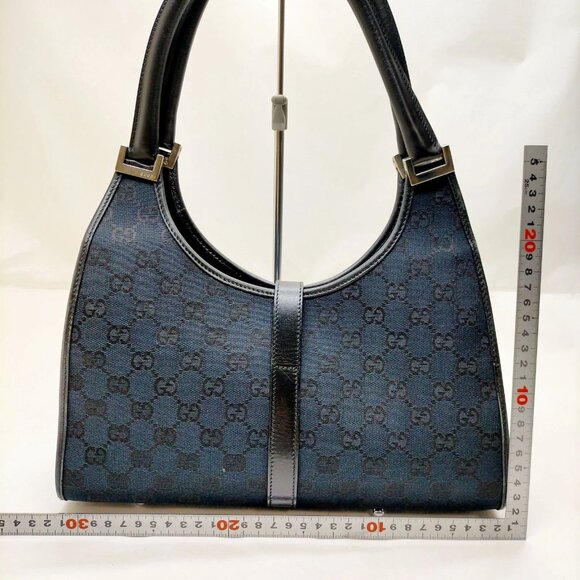 Gucci Hand Bag Black Canvas mon-511-090825 - Picture 2 of 16